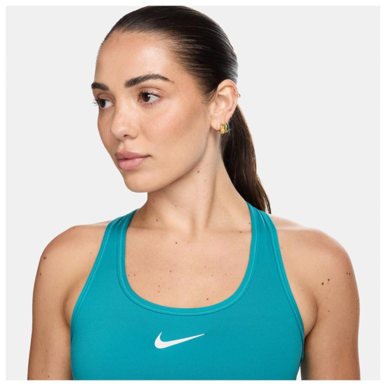 Nike Γυναικείο μπουστάκι Swoosh Medium-Support Padded Sports Bra